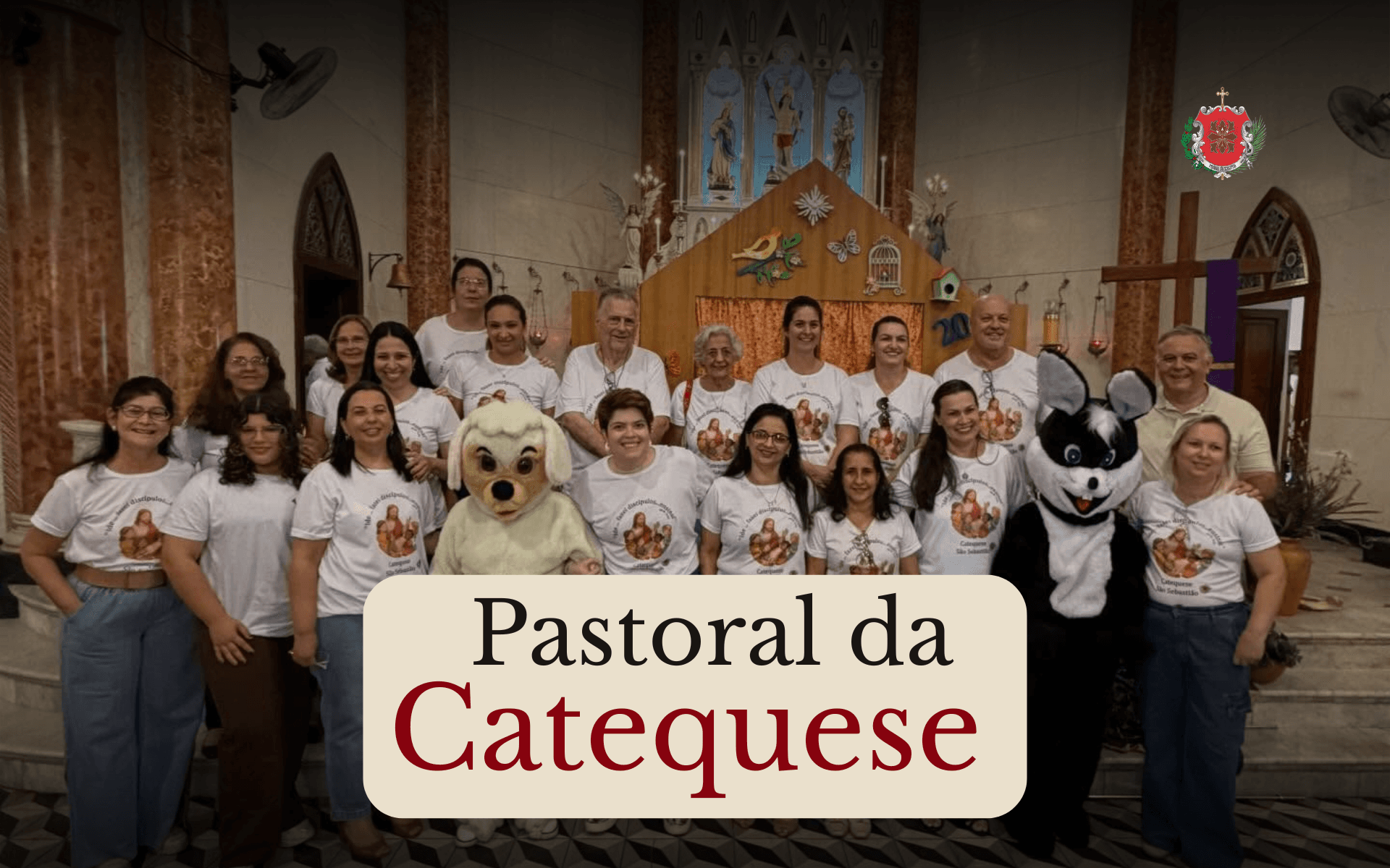 grupo de catequistas reunidas